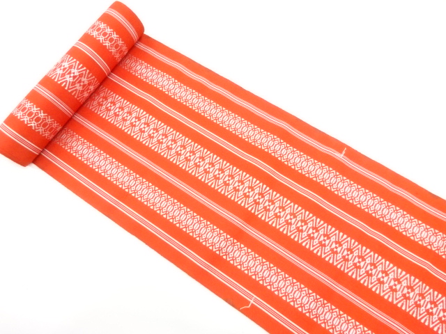 JAPANESE KIMONO / ANTIQUE BOLT FOR HASSUN OBI / HAKATA